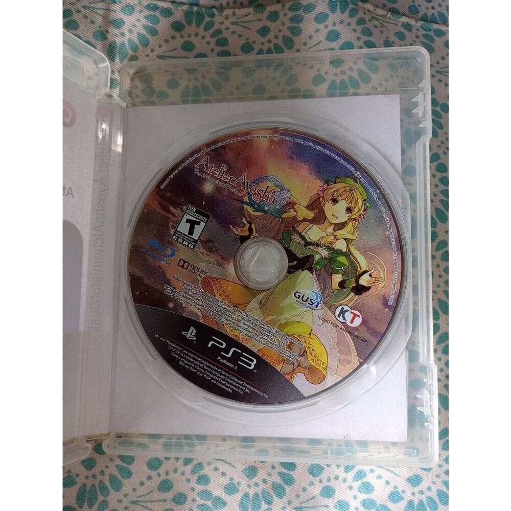 Atelier Ayesha: The Alchemist of Dusk (Sony PlayStation 3, 2013)
